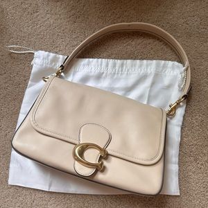 Coach leather soft tabby shoulder bag